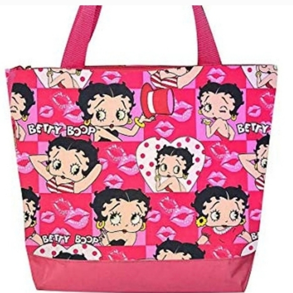 🦄 Pink Betty Boop Tote Bag Comes With Matching Wallet - Picture 3 of 4